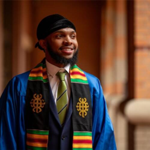 Amauri McIntosh ready for next chapter after embracing campus life, volunteerism